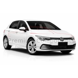 VW Golf Front Bumper Mk8 Se Genuine Grey 5h0807221f | 2020-2023 [Bf75]
