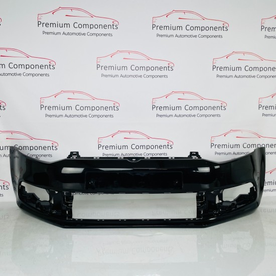 VW Polo Front Bumper Genuine Black 2g0807221 | 2014-2017 [Bf84]