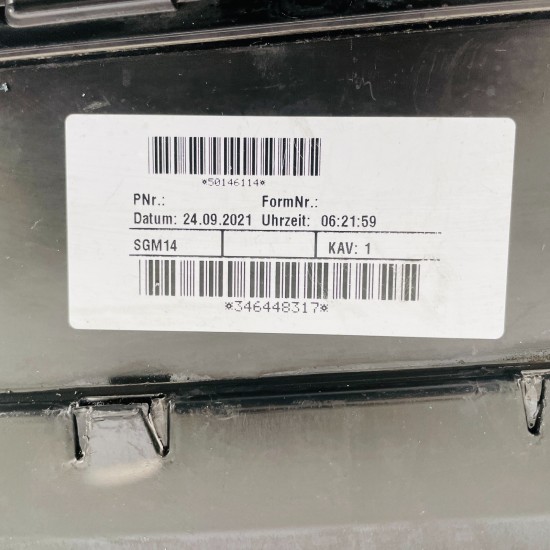 VW Tiguan Grill Front Bumper Lower Part Genuine 5na805903j | 2021–2023 [as106]