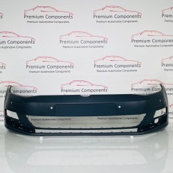 VW Golf Front Bumper Mk7 Se With Pdc Genuine Grey 5g0807221 | 2013–2017 [Ba49]