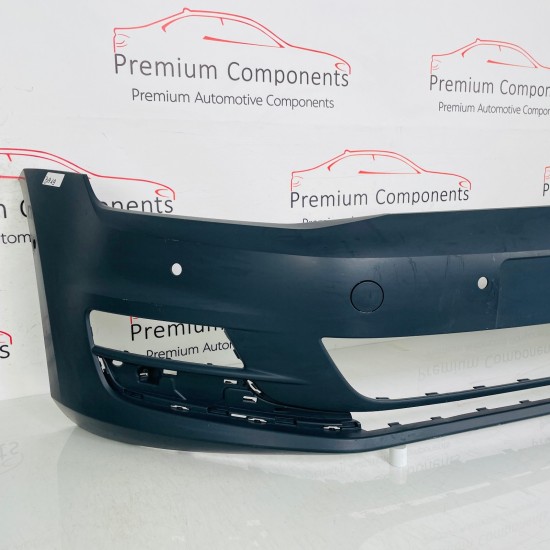 VW Golf Front Bumper Mk7 Se With Pdc Genuine Grey 5g0807221 | 2013–2017 [Ba49]