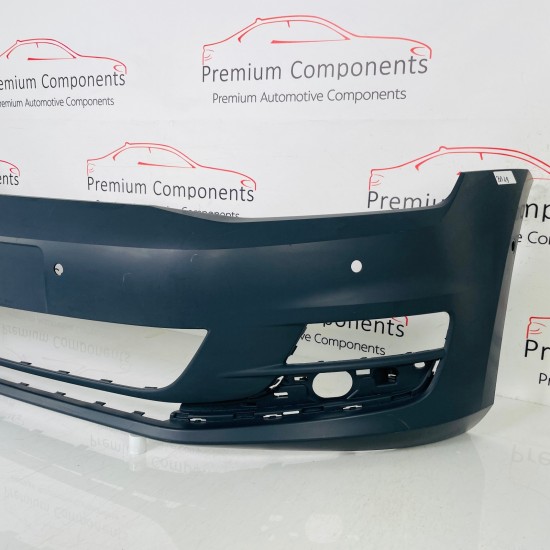 VW Golf Front Bumper Mk7 Se With Pdc Genuine Grey 5g0807221 | 2013–2017 [Ba49]