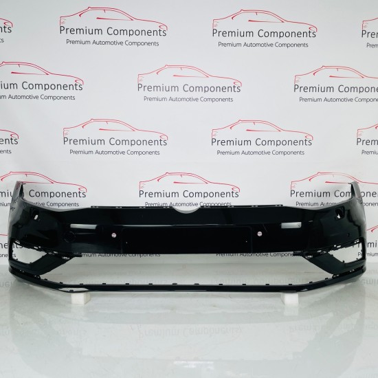 VW Golf Front Bumper Mk7.5 Facelift Se Genuine Black 5g0807221 | 2017-2020 Bf102