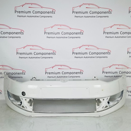VW Polo Front Bumper Mk5 6r Genuine White 6r0807221 | 2009-2014 [Bd2]