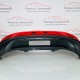 VW T Roc Rear Bumper & Diffuser Genuine Red 2ga807421d | 2017-2022 [Bd14]