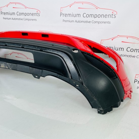 VW T Roc Rear Bumper & Diffuser Genuine Red 2ga807421d | 2017-2022 [Bd14]