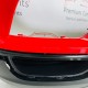 VW T Roc Rear Bumper & Diffuser Genuine Red 2ga807421d | 2017-2022 [Bd14]