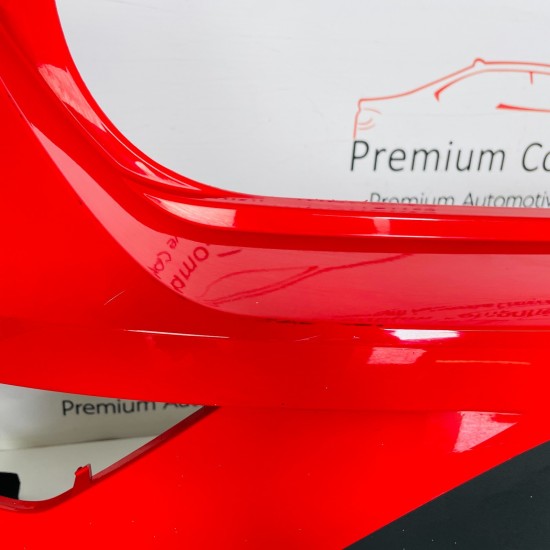 VW T Roc Rear Bumper & Diffuser Genuine Red 2ga807421d | 2017-2022 [Bd14]