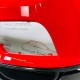VW T Roc Rear Bumper & Diffuser Genuine Red 2ga807421d | 2017-2022 [Bd14]