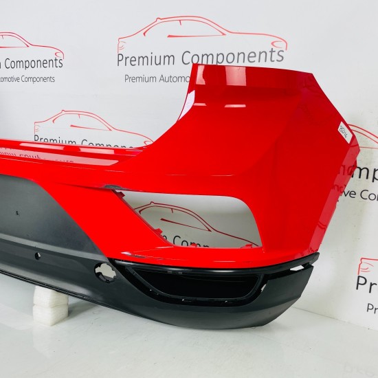 VW T Roc Rear Bumper & Diffuser Genuine Red 2ga807421d | 2017-2022 [Bd14]