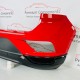 VW T Roc Rear Bumper & Diffuser Genuine Red 2ga807421d | 2017-2022 [Bd14]