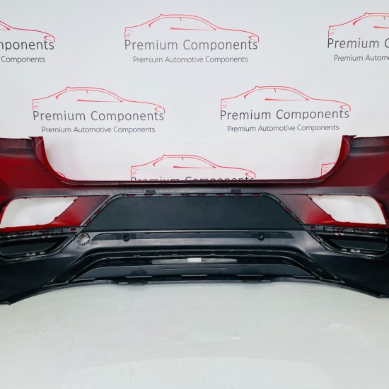 VW T Roc Rear Bumper & Diffuser Genuine Red 2ga807421d | 2017-2022 [Bd14]