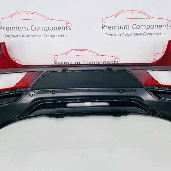 VW T Roc Rear Bumper & Diffuser Genuine Red 2ga807421d | 2017-2022 [Bd14]