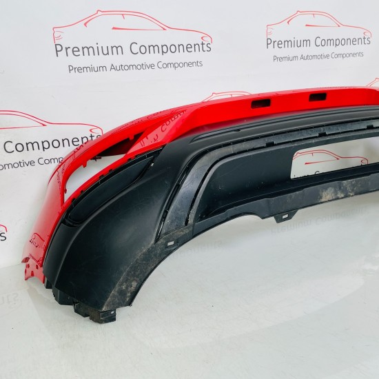 VW T Roc Rear Bumper & Diffuser Genuine Red 2ga807421d | 2017-2022 [Bd14]