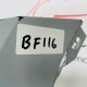 VW Tiguan Front Bumper R-line Genuine Grey 5na807221b | 2016–2020 [Bf116]