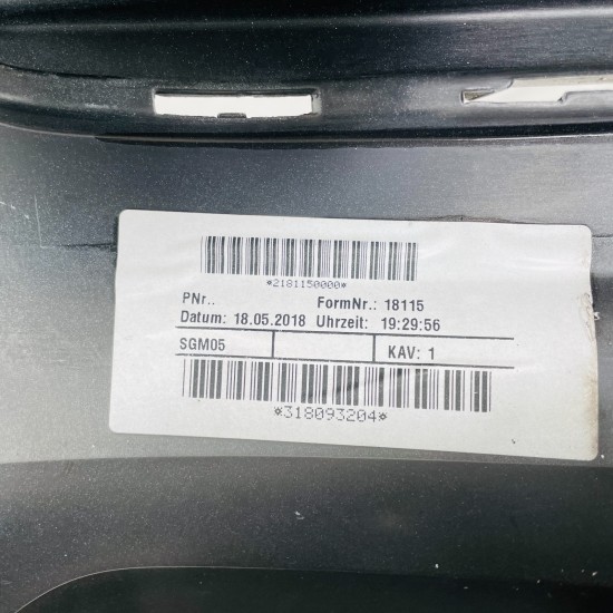 VW Tiguan Front Bumper Mk2 R Line Genuine Grey 5na807221b | 2016–2020 [at17]