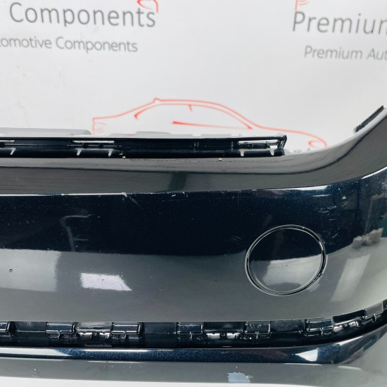 VW Touareg Front Bumper Se Tdi V6 Genuine Black 760807221e | 2019–2023 [at31]