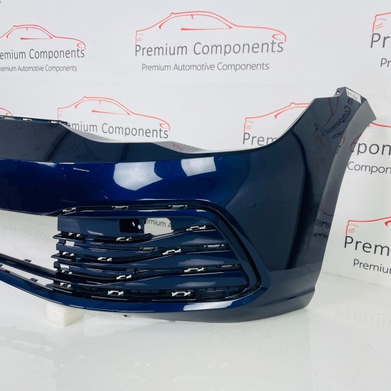 VW Golf Front Bumper Mk8 Se Genuine Blue 5h0807221h | 2020-2023 [at34]