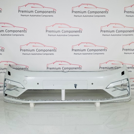 VW Touran Front Bumper R Line Genuine White 5ta807221m | 2015-2022 [Bf127]