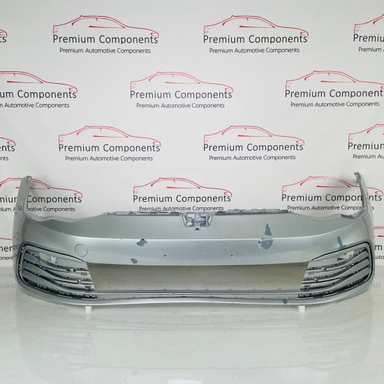 VW Golf Front Bumper Mk8 Se Genuine Silver 5h0807221h | 2020-2023 [Bf129]