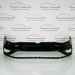 VW Golf Front Bumper Mk7.5 Facelift Se Genuine Black 5g0807221 2017-2020 [Bf151]