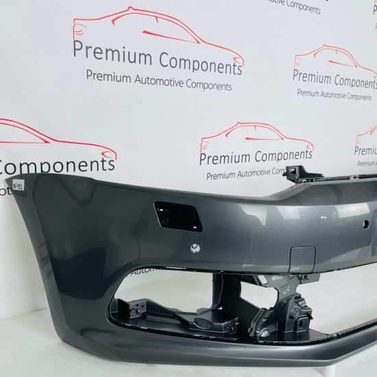 VW Polo Front Bumper Genuine Grey 6c0807221 | 2014-2017 [Bf152]