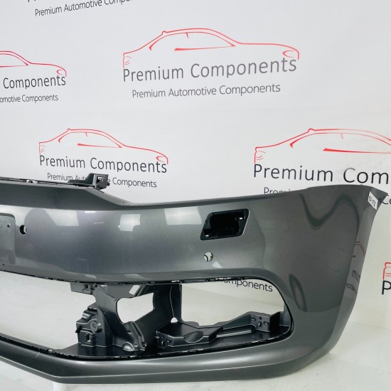 VW Polo Front Bumper Genuine Grey 6c0807221 | 2014-2017 [Bf152]