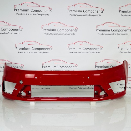 VW Caddy Front Bumper Highline Genuine Red 2k5807221k | 2015-2020 [Bf163]