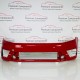 VW Caddy Front Bumper Highline Genuine Red 2k5807221k | 2015-2020 [Bf163]