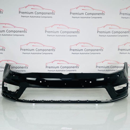 VW Golf Front Bumper Mk7 R Line Genuine Black 5g0807221al | 2013-2016 [Bf168]