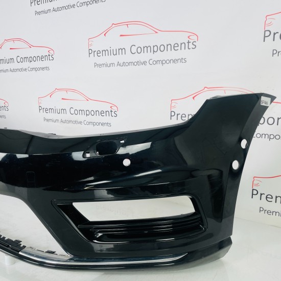 VW Golf Front Bumper Mk7 R Line Genuine Black 5g0807221al | 2013-2016 [Bf168]