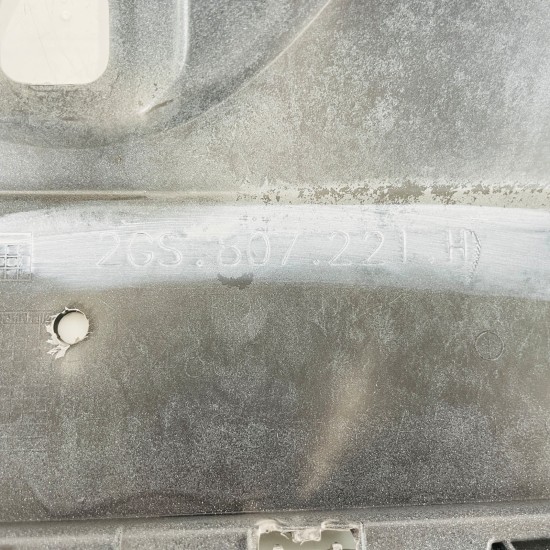 VW Polo Front Bumper Mk6 R-line Genuine Grey 2gs807221h | 2022-2026 [Bf178]