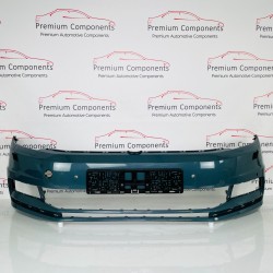 VW Touran Front Bumper Mk2 5t Mpv Genuine Green 5ta807221al 2015-2020 [Ba126]