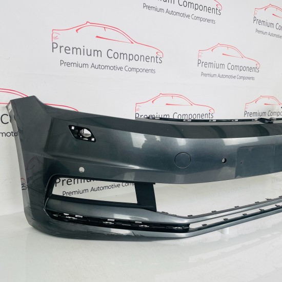 VW Touran Front Bumper Mk2 5t Mpv Genuine Grey 5ta807221al | 2015-2020 [Ba40]