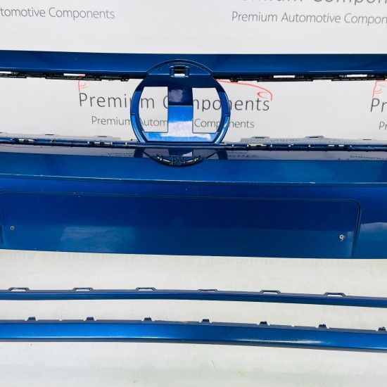 VW Polo Front Bumper Mk6 Se 2g Genuine Blue 2gs807221 | 2017-2020 [Bf200]