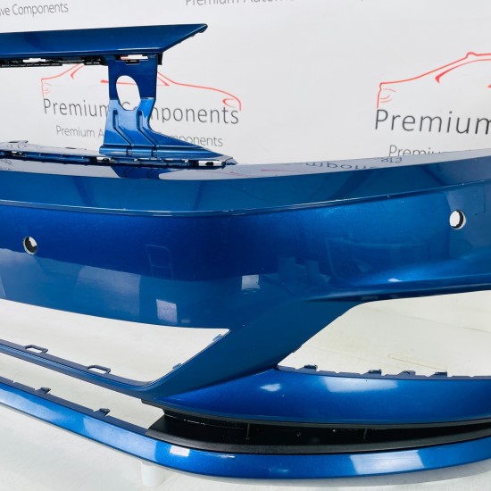 VW Polo Front Bumper Mk6 Se 2g Genuine Blue 2gs807221 | 2017-2020 [Bf200]