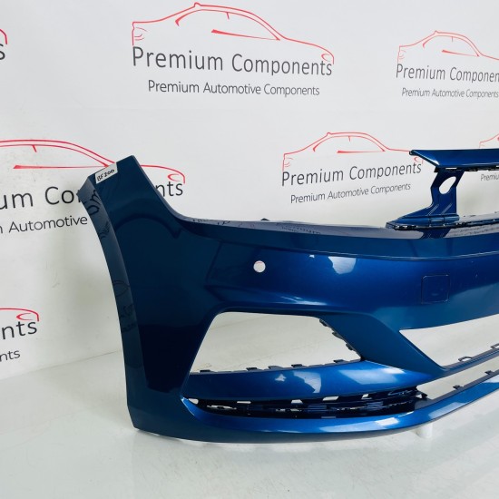 VW Polo Front Bumper Mk6 Se 2g Genuine Blue 2gs807221 | 2017-2020 [Bf200]