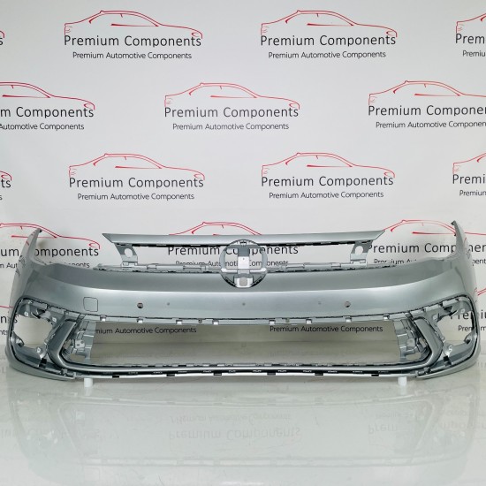 VW Polo Front Bumper Mk6 R Line Genuine Silver 2gs807221h | 2022-2026 [Bf201]