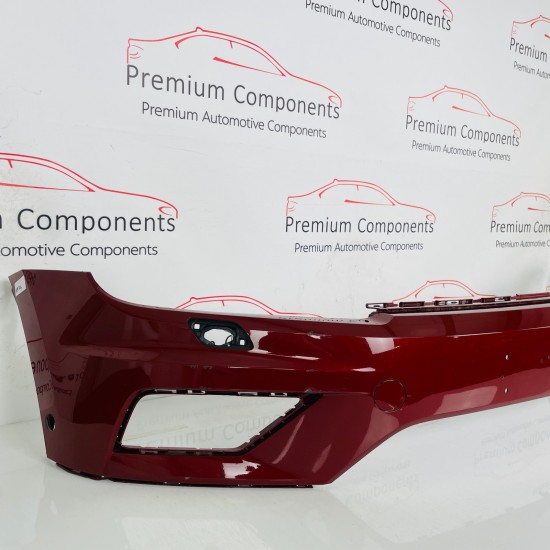 VW Tiguan Front Bumper Se Genuine Red Upper Section 5na807221 | 2016-2019 [Ba74]