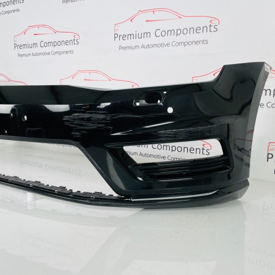 VW Golf Front Bumper R Line Mk7 Genuine Black 5g0807221al | 2013–2016 [as89]