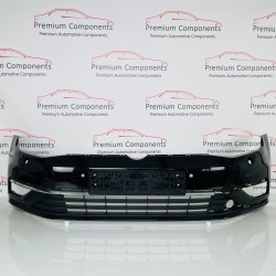 VW Golf Front Bumper Mk7.5 Facelift Se Genuine Black 5g0807221 | 2017-2020 Bf204