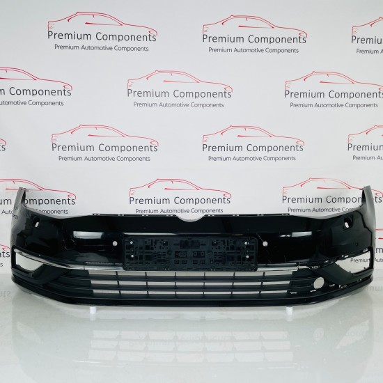 VW Golf Front Bumper Mk7.5 Facelift Se Genuine Black 5g0807221 | 2017-2020 Bf204