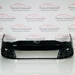 VW Golf Front Bumper Mk8 Se Genuine Black 5h0807221f | 2020-2023 [Bf208]