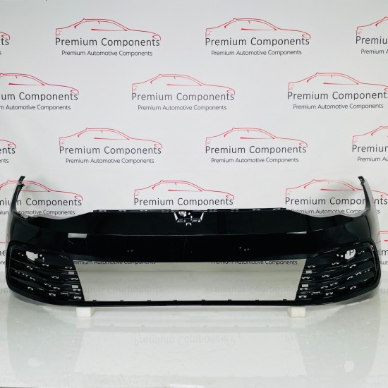 VW Golf Front Bumper Mk8 Se Genuine Black 5h0807221f | 2020-2023 [Bf208]
