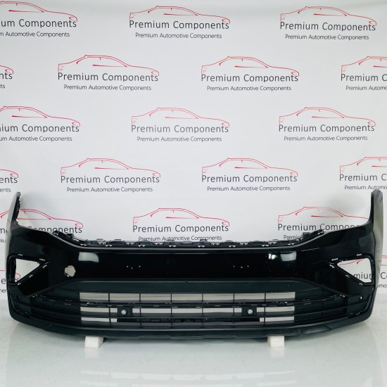 VW Tiguan Front Bumper Mk2 Facelift Genuine Black 5na807221c | 2021-2023 [Bf217]