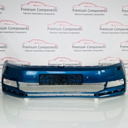 VW Touran Front Bumper Mk2 Highline Genuine Blue 5ta807221 | 2015-2021 [Bf223]