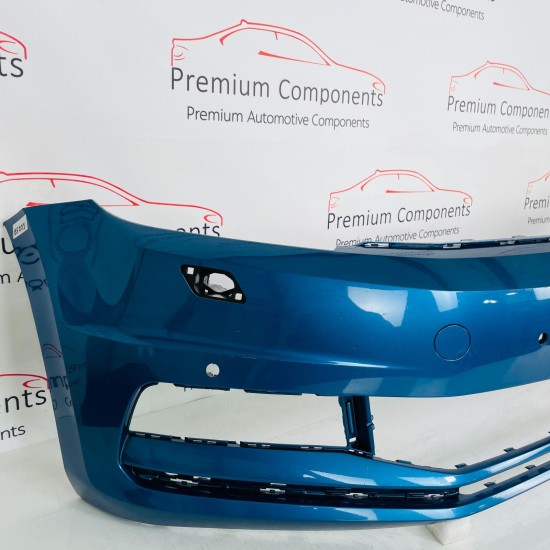 VW Touran Front Bumper Mk2 Highline Genuine Blue 5ta807221 | 2015-2021 [Bf223]