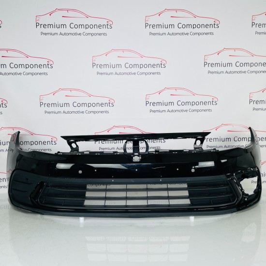 VW Polo Front Bumper Mk6 R-line Genuine Black 2gs807221h | 2022-2026 [Bf161]