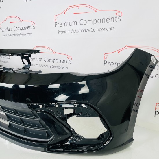 VW Polo Front Bumper Mk6 R-line Genuine Black 2gs807221h | 2022-2026 [Bf161]