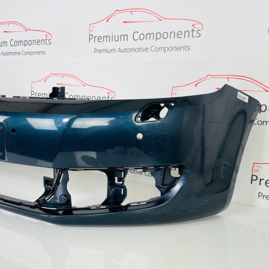VW Golf Plus Front Bumper Se Facelift Genuine Blue 5m0807221n | 2009-2014 [Ba28]